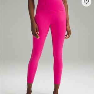 Lululemon Align Leggings 25” Sonic Pink Size 4